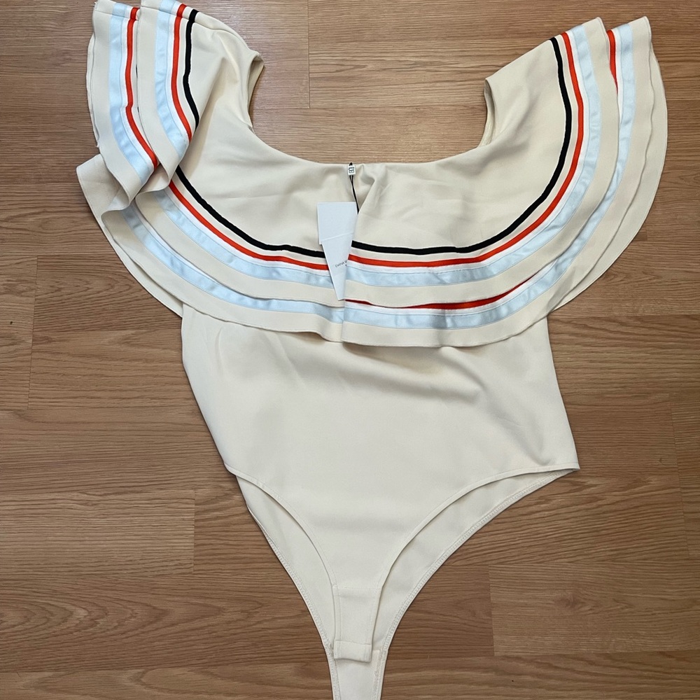 By Egreis off the shoulder bodysuit size XXL